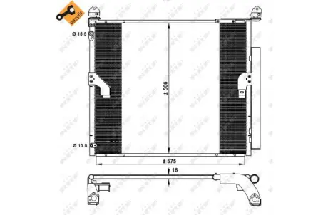 Конденсатор NRF 350335