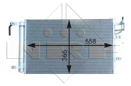 Конденсер кондиционера NRF 35982