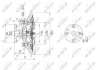 Муфта вентилятора Jeep Cherokee 2.1-4.2 83-01/2.5CRD 4x4 01-08 NRF 49592 (фото 2)