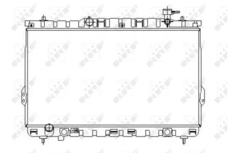 Радіатор охолодження NRF 53357