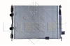 Радіатор охолодження Nissan Qashqai 2.0 dCi 07-13 NRF 58539 (фото 1)