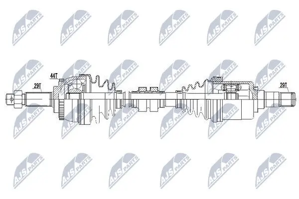 Полуось передняя левая X-TRAIL T30 NTY NPWNS060 (фото 1)
