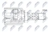 ШРКШ внутр. SUBARU FORESTER, IMPREZA, LEGACY (вир-во) NTY NPW-SB-013 (фото 2)