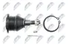 Опора кульова задня honda accord cu2 08- NTY ZSTHD001 (фото 3)
