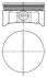 Поршень з кільцями OPEL 80,50 1,8i 16V X18XE1 NURAL 87-141200-00 (фото 1)