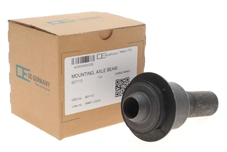 Сайлентблок підрамника (задній) Nissan Qashqai 07-14 OE Germany 801113