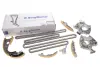 Комплект ланцюга ГРМ Audi A4/A6/A8 2.4/3.2 04-10 (ланцюг + елементи)(BorgWarner) OEM 06E198229A_KIT (фото 1)