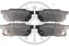 Гальмівні колодки дискові Optimal BP-09401 (фото 1)