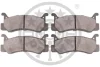Гальмівні колодки дискові Optimal BP-09438 (фото 2)