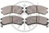 Тормозные колодки дисковые Optimal BP-09445 (фото 2)