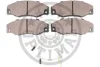 Гальмівні колодки дискові Optimal BP-09446 (фото 2)