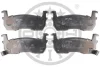 Гальмівні колодки дискові Optimal BP-09456 (фото 1)