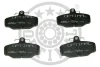 Гальмівні колодки дискові OPTIMAL Optimal BP-09512 (фото 1)