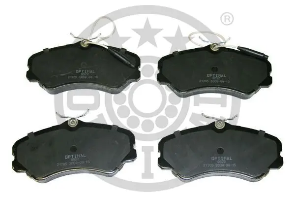 Гальмівні колодки дискові OPTIMAL Optimal BP-09522 (фото 1)