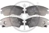 Гальмівні колодки дискові Optimal BP-09557 (фото 1)