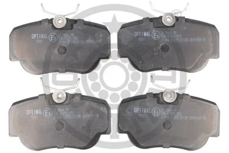 Тормозные колодки дисковые Optimal BP-09585