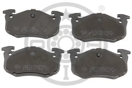 Гальмівні колодки дискові Optimal BP-09639