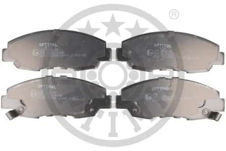 Гальмівні колодки дискові Optimal BP-09653