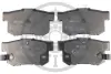 Гальмівні колодки дискові Optimal BP-09654 (фото 1)