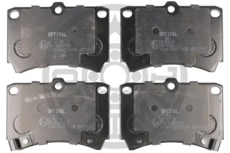 Гальмівні колодки дискові Optimal BP-09661