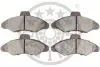 Гальмівні колодки дискові Optimal BP-09664 (фото 2)
