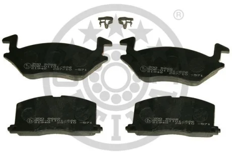 Гальмівні колодки дискові Optimal BP-09668
