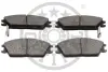 Гальмівні колодки дискові Optimal BP-09680 (фото 2)