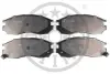Гальмівні колодки дискові Optimal BP-09684 (фото 1)