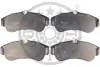 Гальмівні колодки дискові Optimal BP-09689 (фото 1)