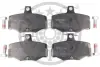 Гальмівні колодки дискові Optimal BP-09690 (фото 1)