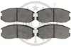Гальмівні колодки дискові Optimal BP-09714 (фото 2)