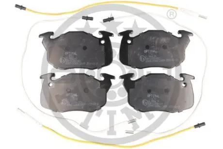 Гальмівні колодки дискові Optimal BP-09750