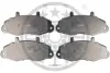 Гальмівні колодки дискові Optimal BP-09769 (фото 1)