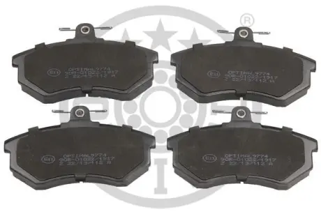 Гальмівні колодки дискові Optimal BP-09774