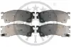 Гальмівні колодки дискові Optimal BP-09811 (фото 1)