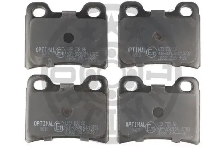 Гальмівні колодки дискові Optimal BP-09813