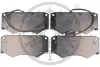 Гальмівні колодки дискові Optimal BP-09853 (фото 1)
