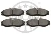 Гальмівні колодки дискові Optimal BP-09901 (фото 2)