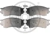 Гальмівні колодки дискові Optimal BP-09949 (фото 1)