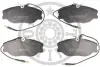 Гальмівні колодки дискові Optimal BP-10043 (фото 1)