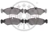 Гальмівні колодки дискові Optimal BP-10051 (фото 2)