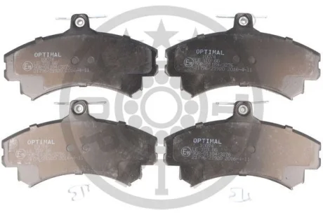 Гальмівні колодки дискові OPTIMAL Optimal BP-10074