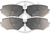 Гальмівні колодки дискові Optimal BP-10079 (фото 1)