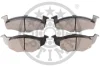 Гальмівні колодки дискові OPTIMAL Optimal BP-10106 (фото 2)