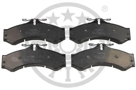 Гальмівні колодки дискові OPTIMAL Optimal BP-10119