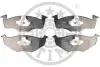 Гальмівні колодки дискові Optimal BP-10128 (фото 1)
