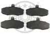 Гальмівні колодки дискові Optimal BP-10143 (фото 1)
