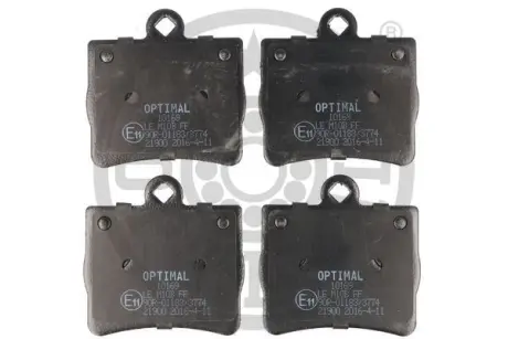 Гальмівні колодки дискові Optimal BP-10169