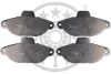 Гальмівні колодки дискові Optimal BP-10180 (фото 1)