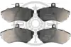 Гальмівні колодки дискові Optimal BP-10186 (фото 1)